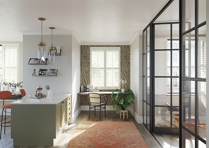 Bromley, Snow White - Full Height Plantation Shutter - Image 8